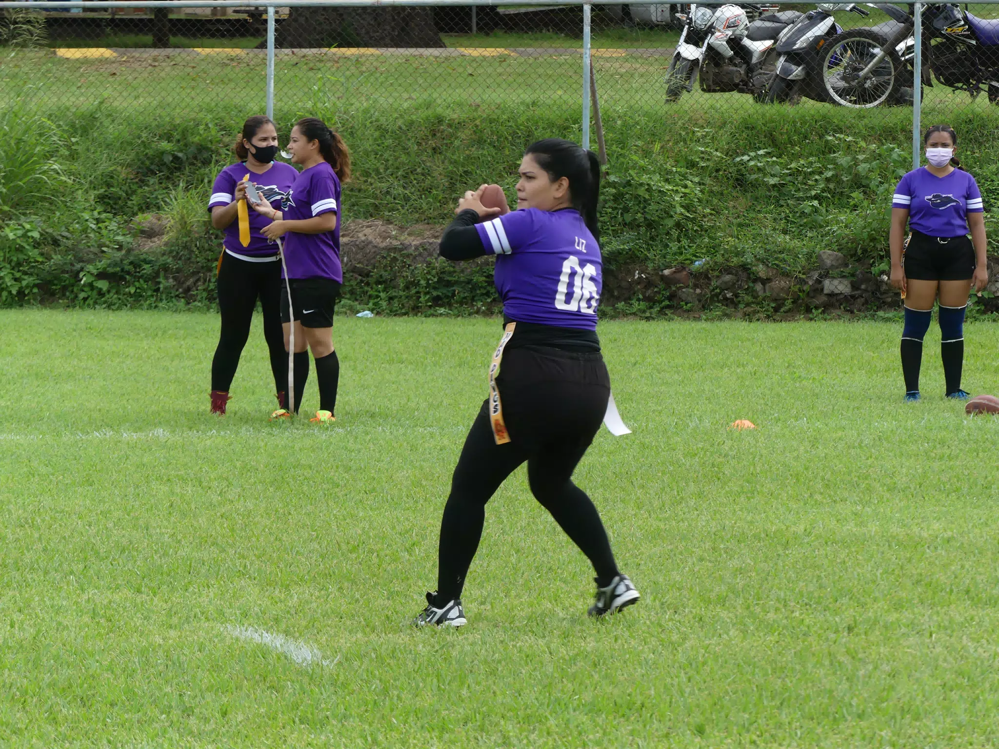 Managua Lady Eagles American Flag Football
