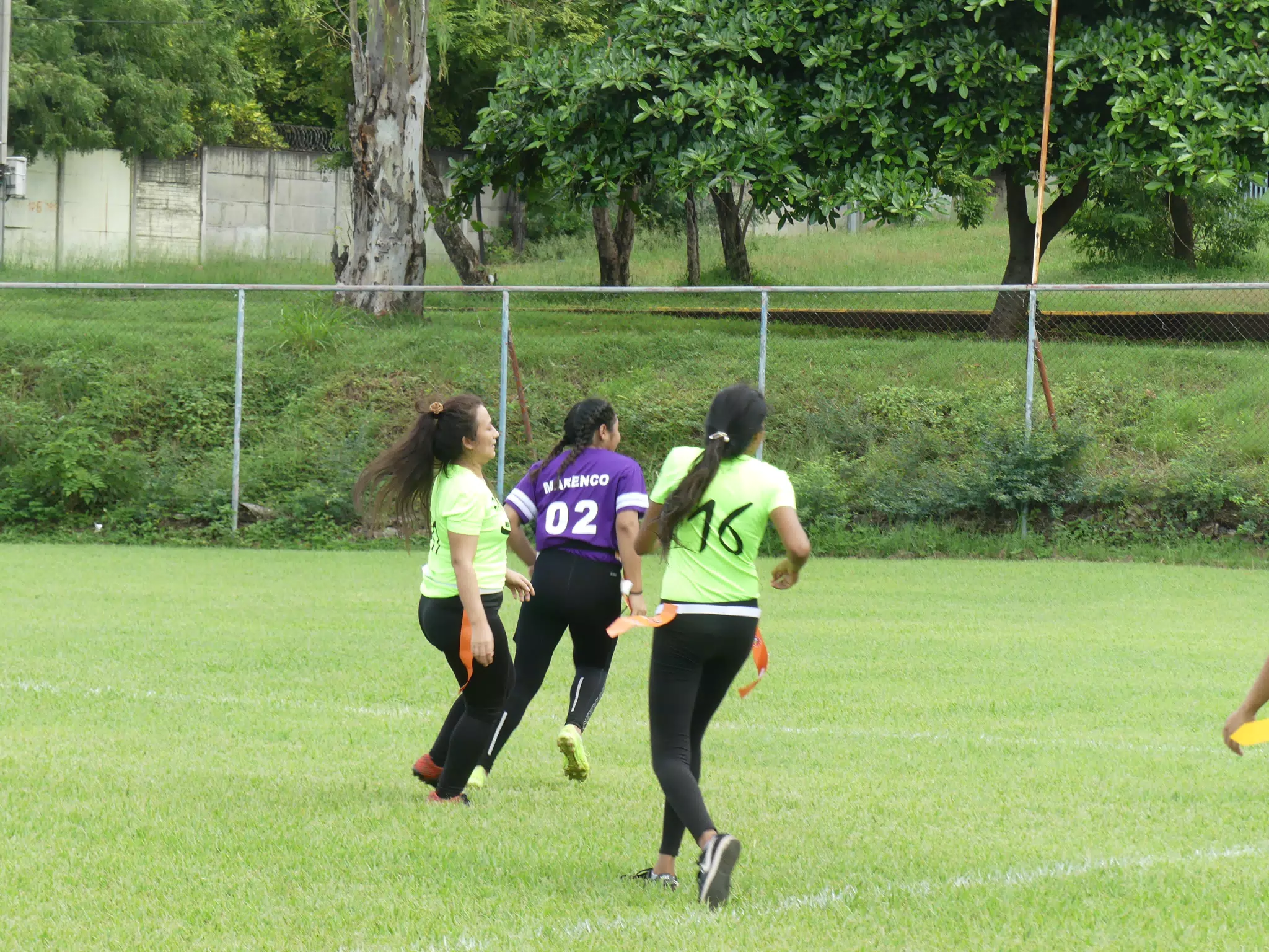 Managua Lady Eagles American Flag Football
