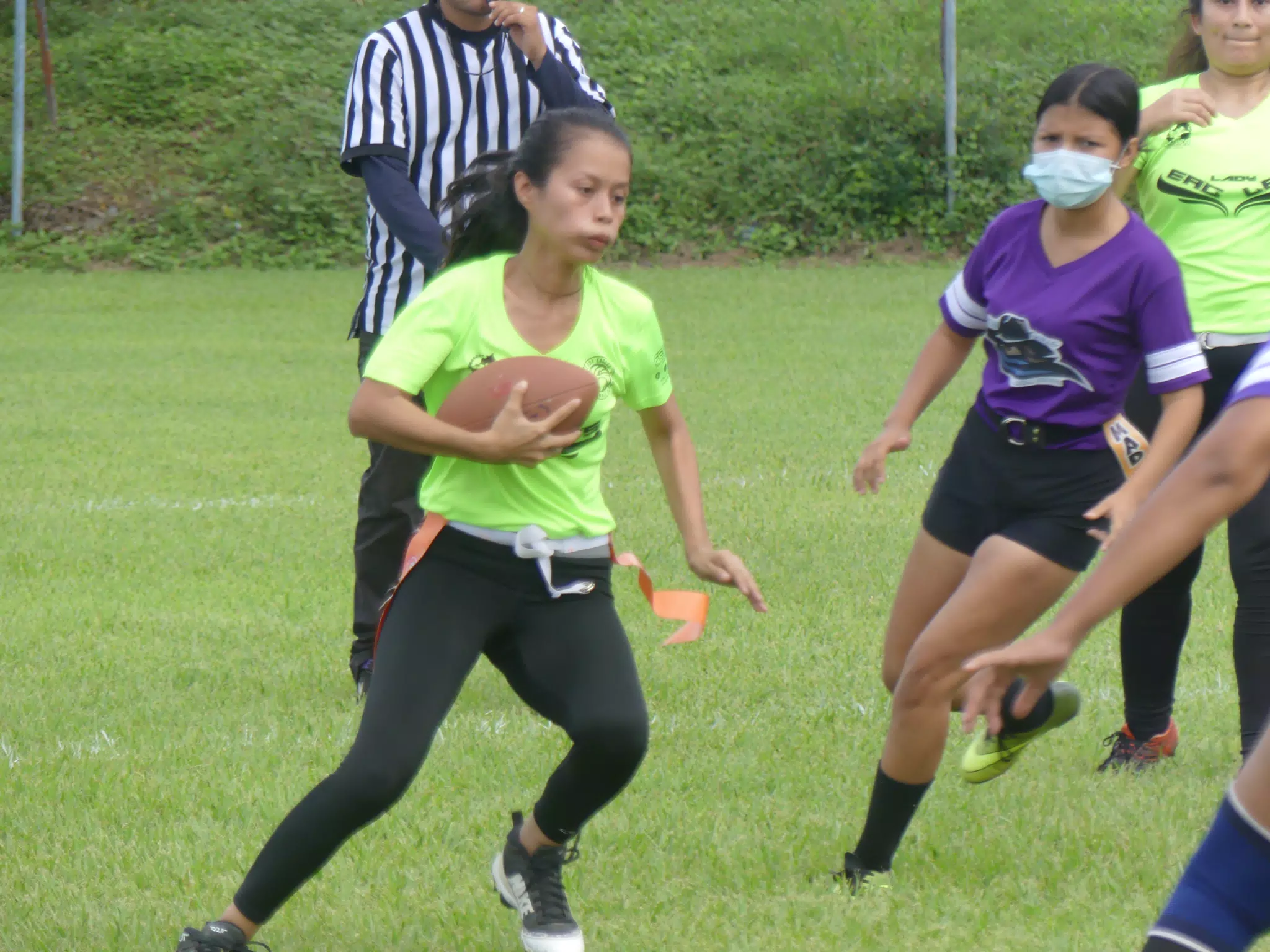Managua Lady Eagles American Flag Football
