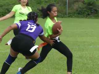 Managua Lady Eagles American Flag Football