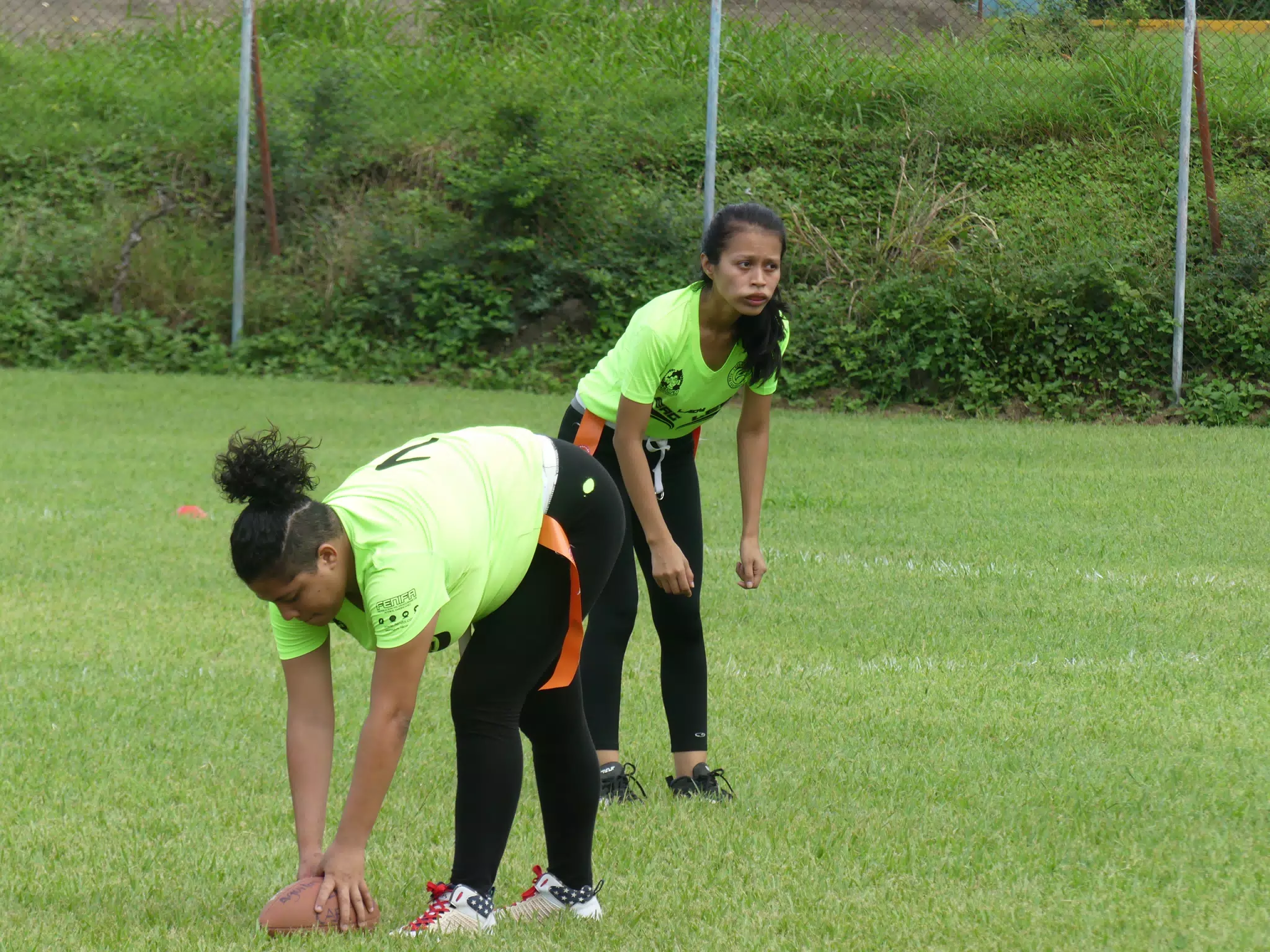 Managua Lady Eagles American Flag Football