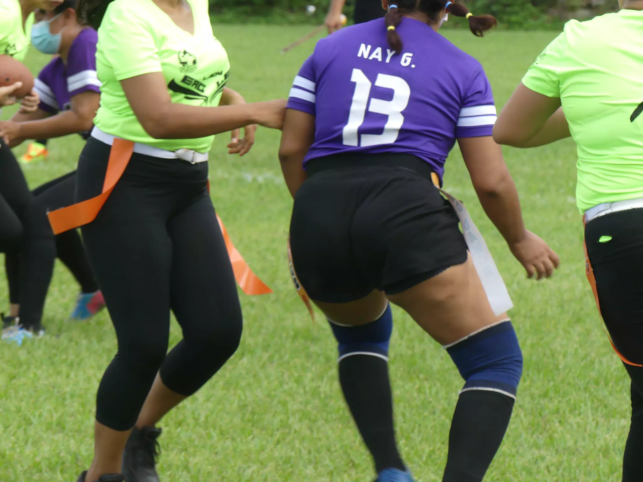 Managua Lady Eagles American Flag Football