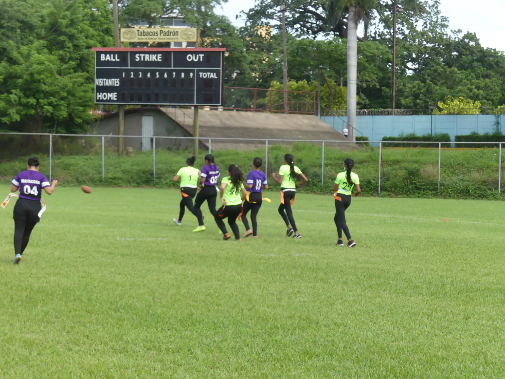 Managua Lady Eagles American Flag Football