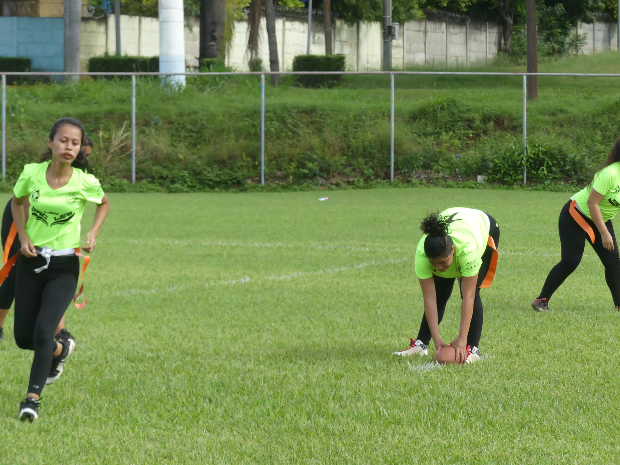 Managua Lady Eagles American Flag Football