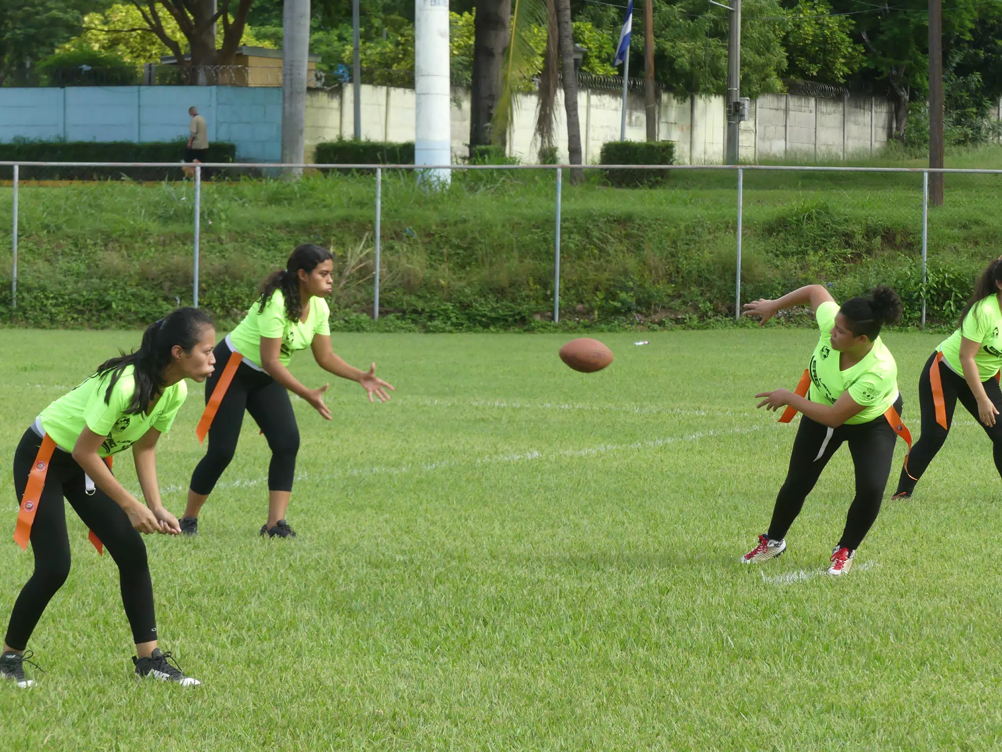 Managua Lady Eagles American Flag Football