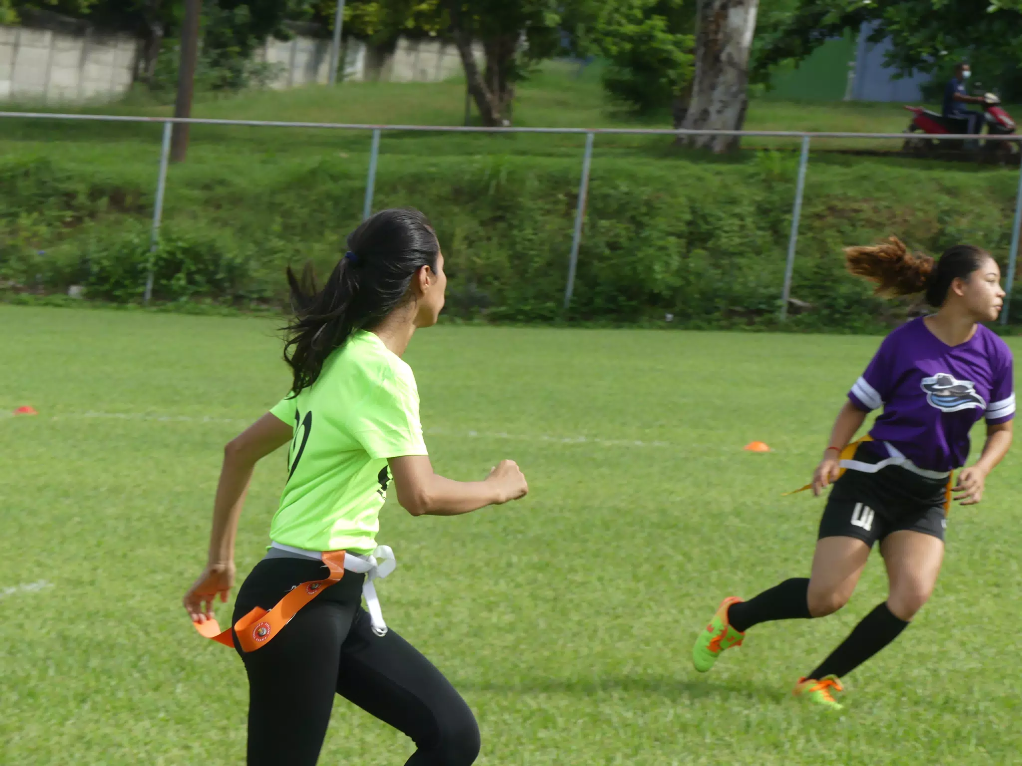 Managua Lady Eagles American Flag Football