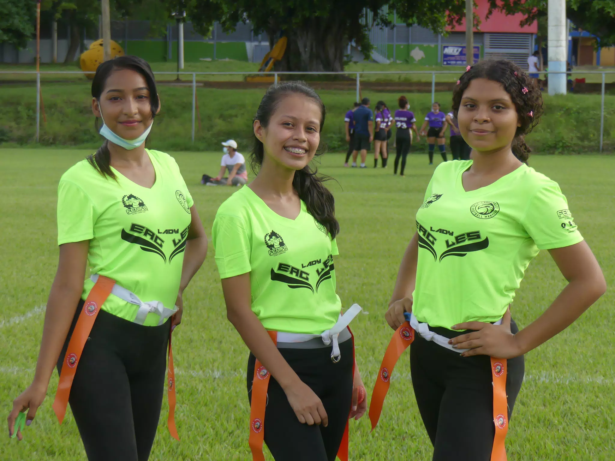 Managua Lady Eagles American Flag Football
