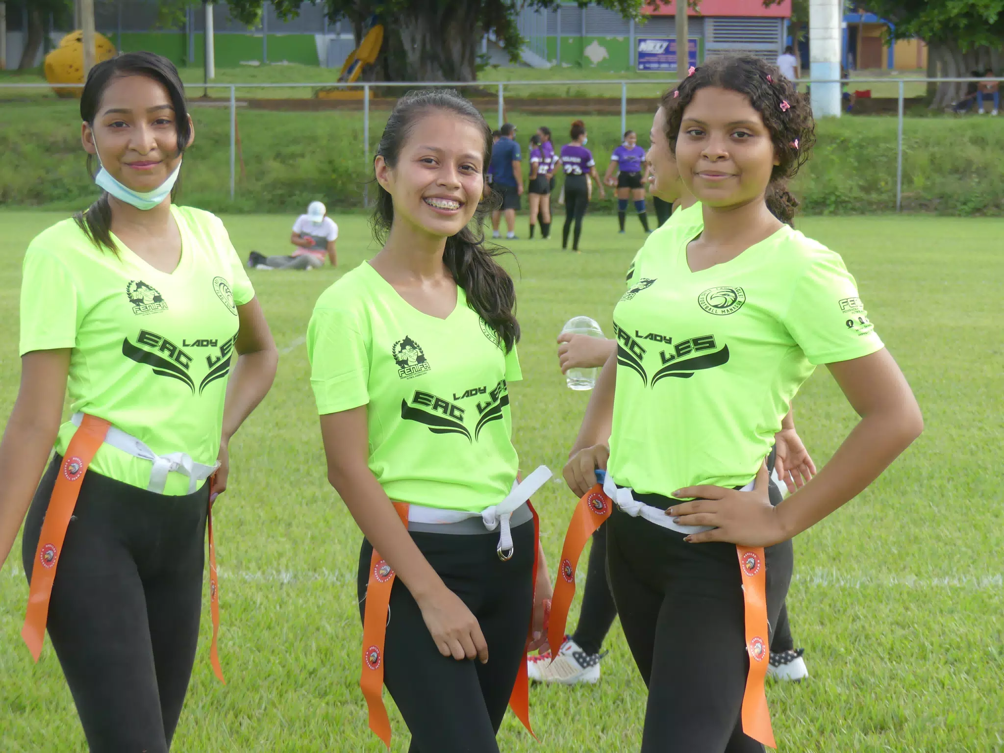 Managua Lady Eagles American Flag Football