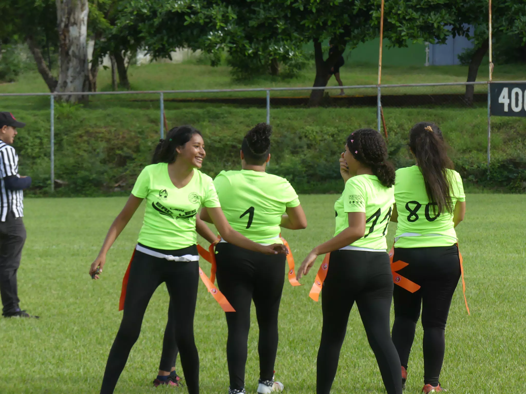 Managua Lady Eagles American Flag Football