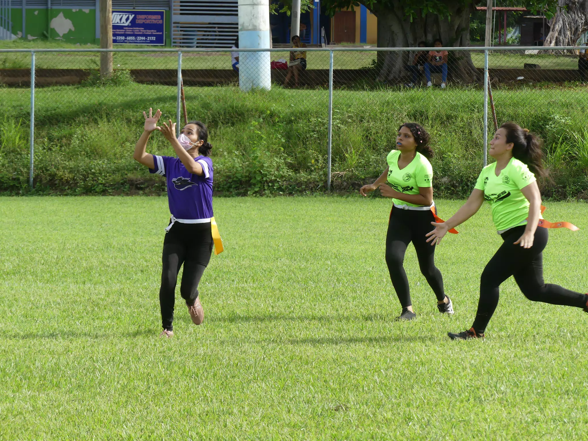 Managua Lady Eagles American Flag Football