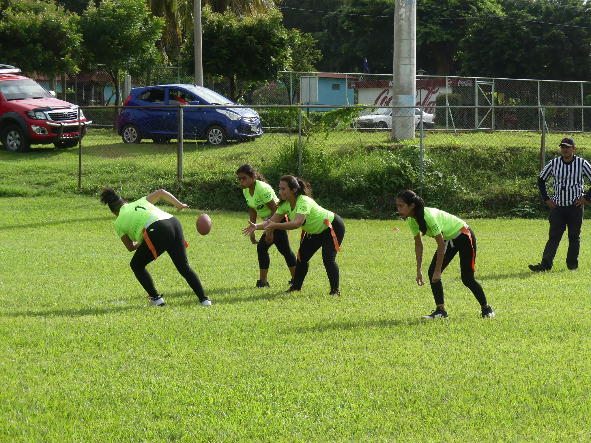 Managua Lady Eagles American Flag Football