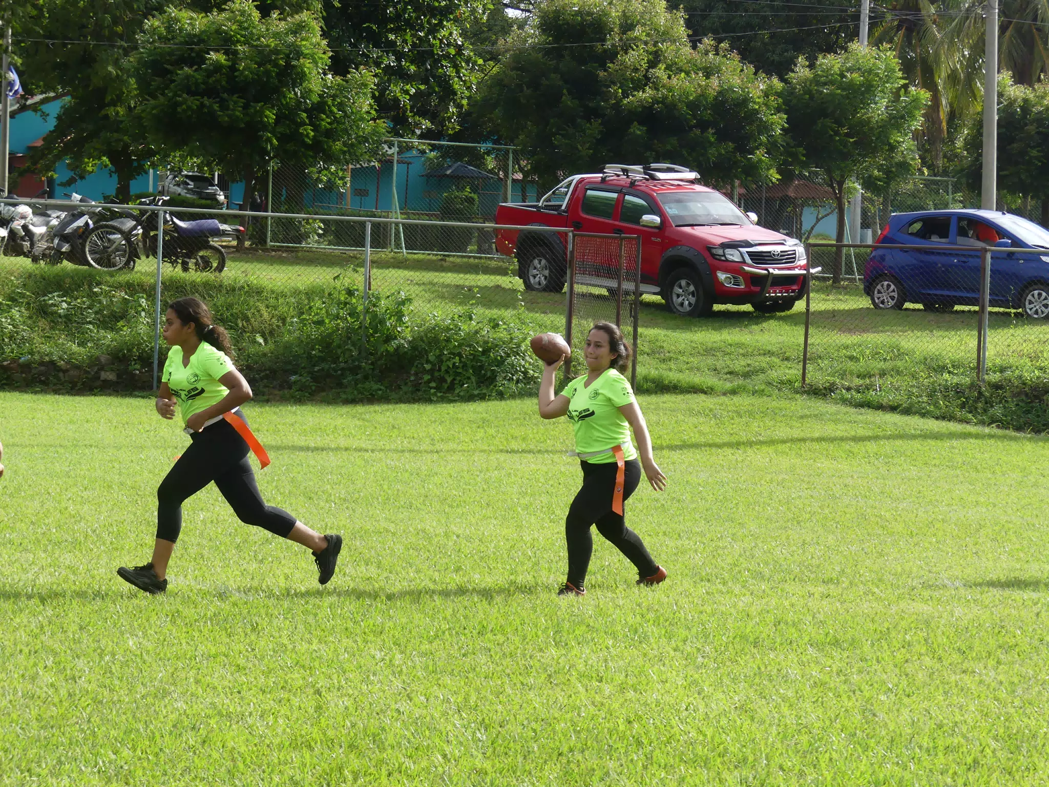 Managua Lady Eagles American Flag Football