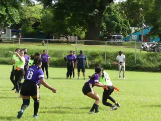 Managua Lady Eagles American Flag Football