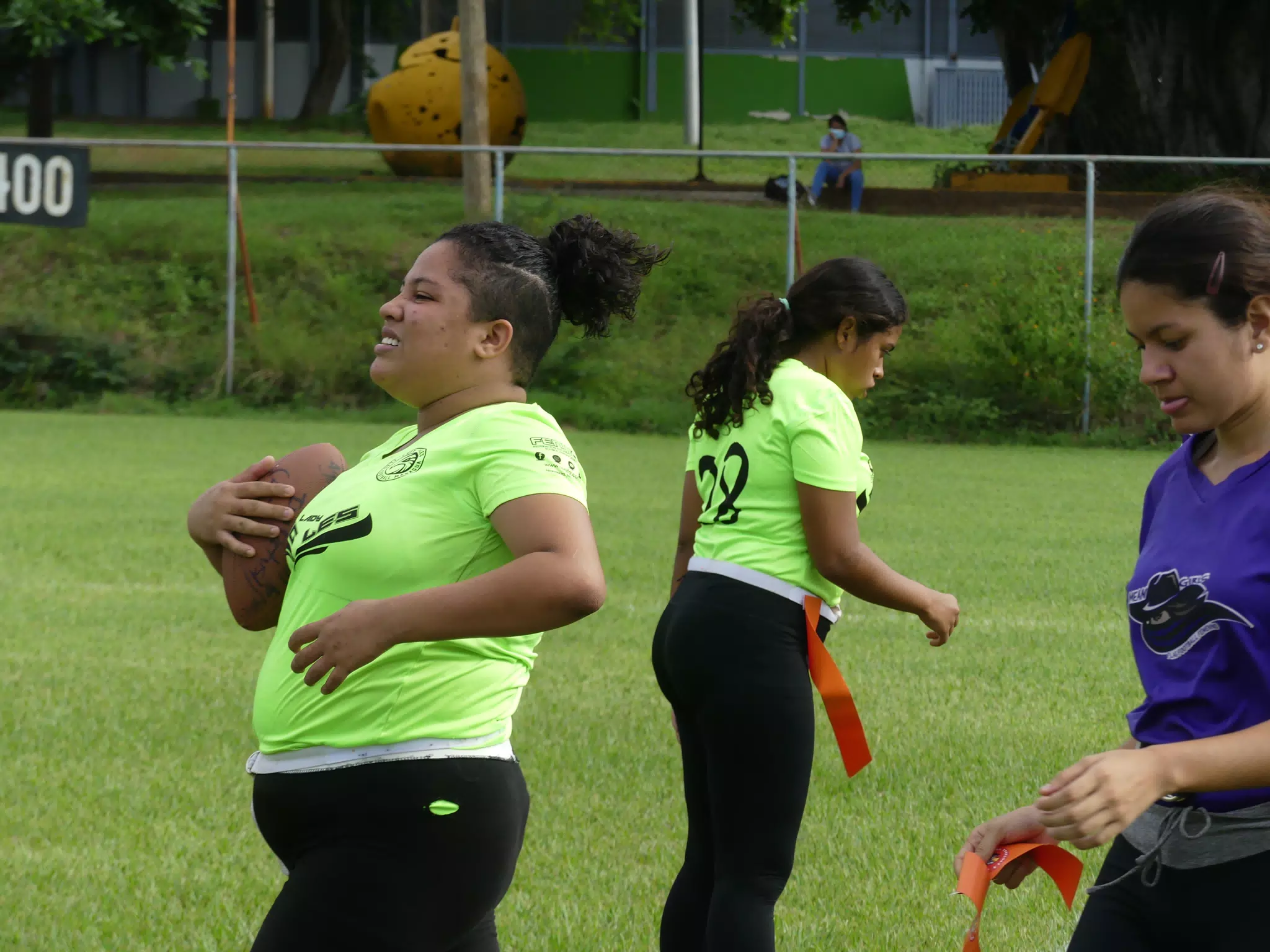 Managua Lady Eagles American Flag Football