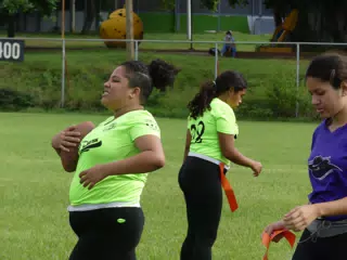 Managua Lady Eagles American Flag Football