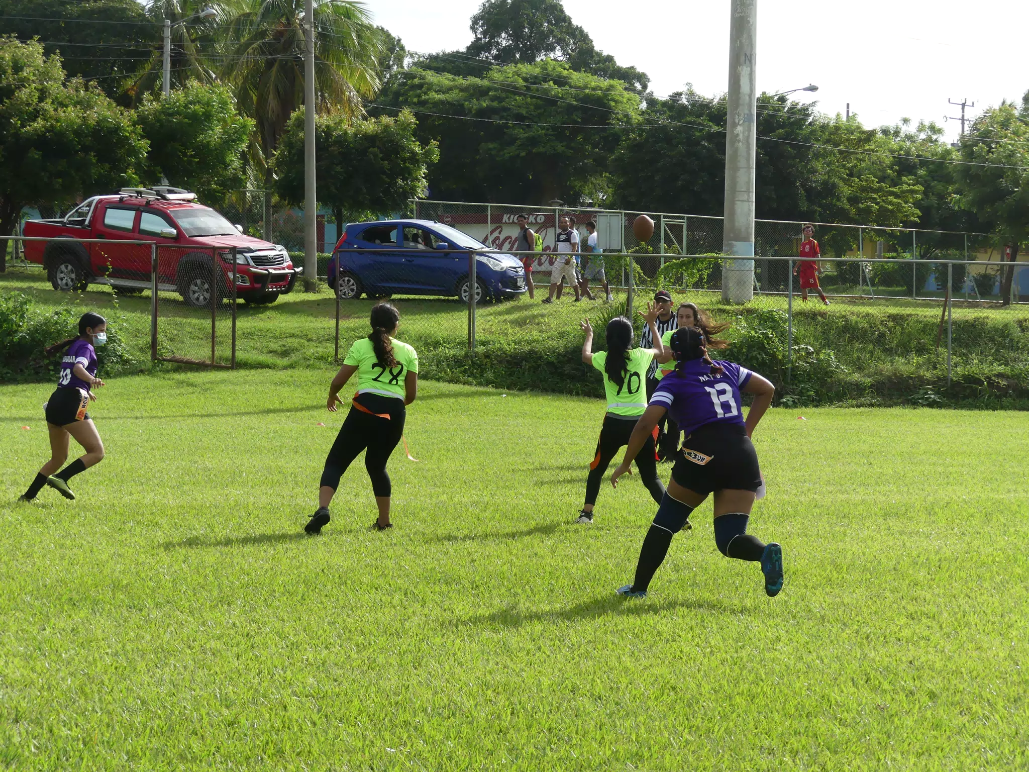 Managua Lady Eagles American Flag Football