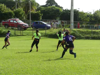 Managua Lady Eagles American Flag Football
