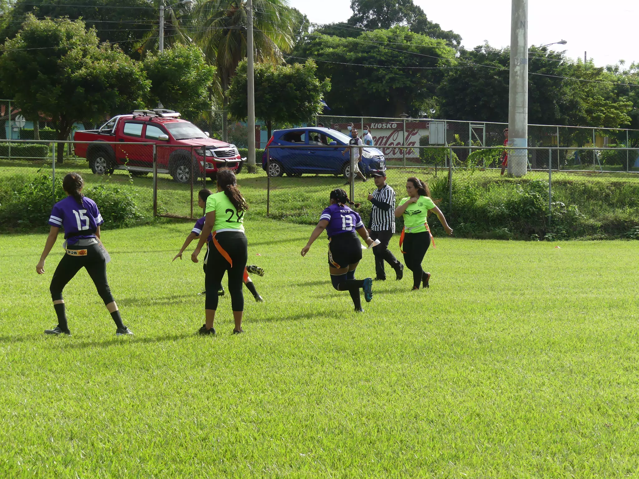 Managua Lady Eagles American Flag Football