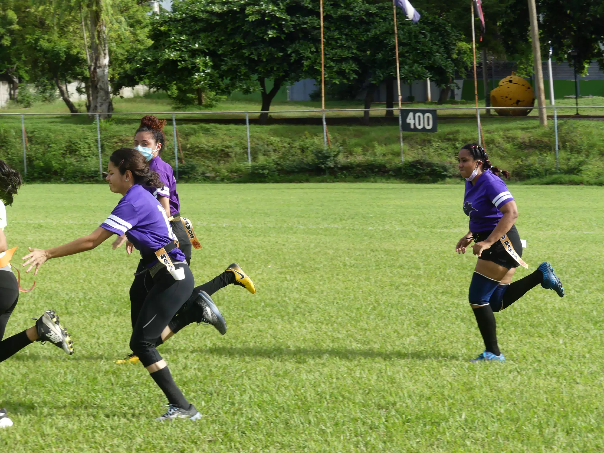 Managua Lady Eagles American Flag Football