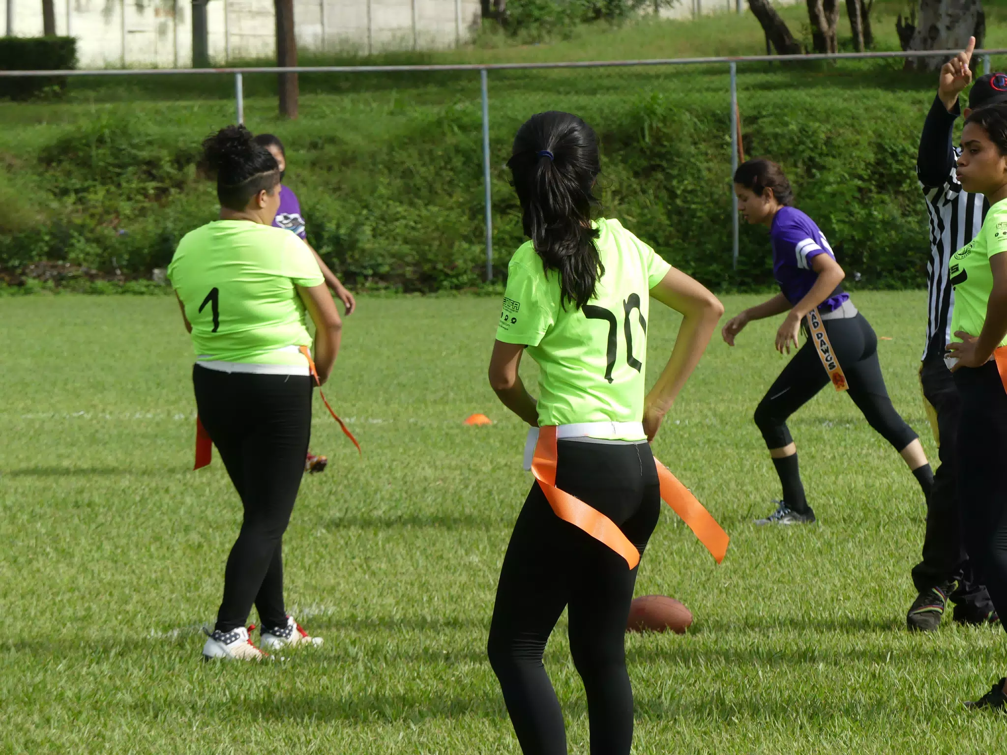 Managua Lady Eagles American Flag Football