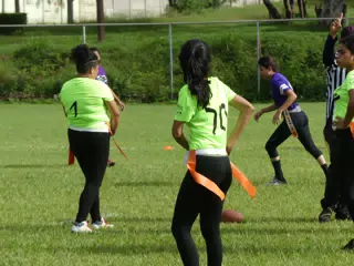 Managua Lady Eagles American Flag Football