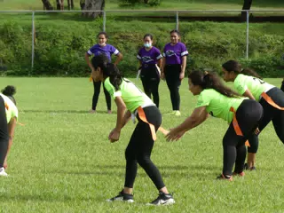 Managua Lady Eagles American Flag Football