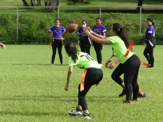 Managua Lady Eagles American Flag Football
