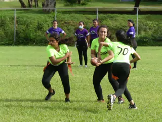 Managua Lady Eagles American Flag Football