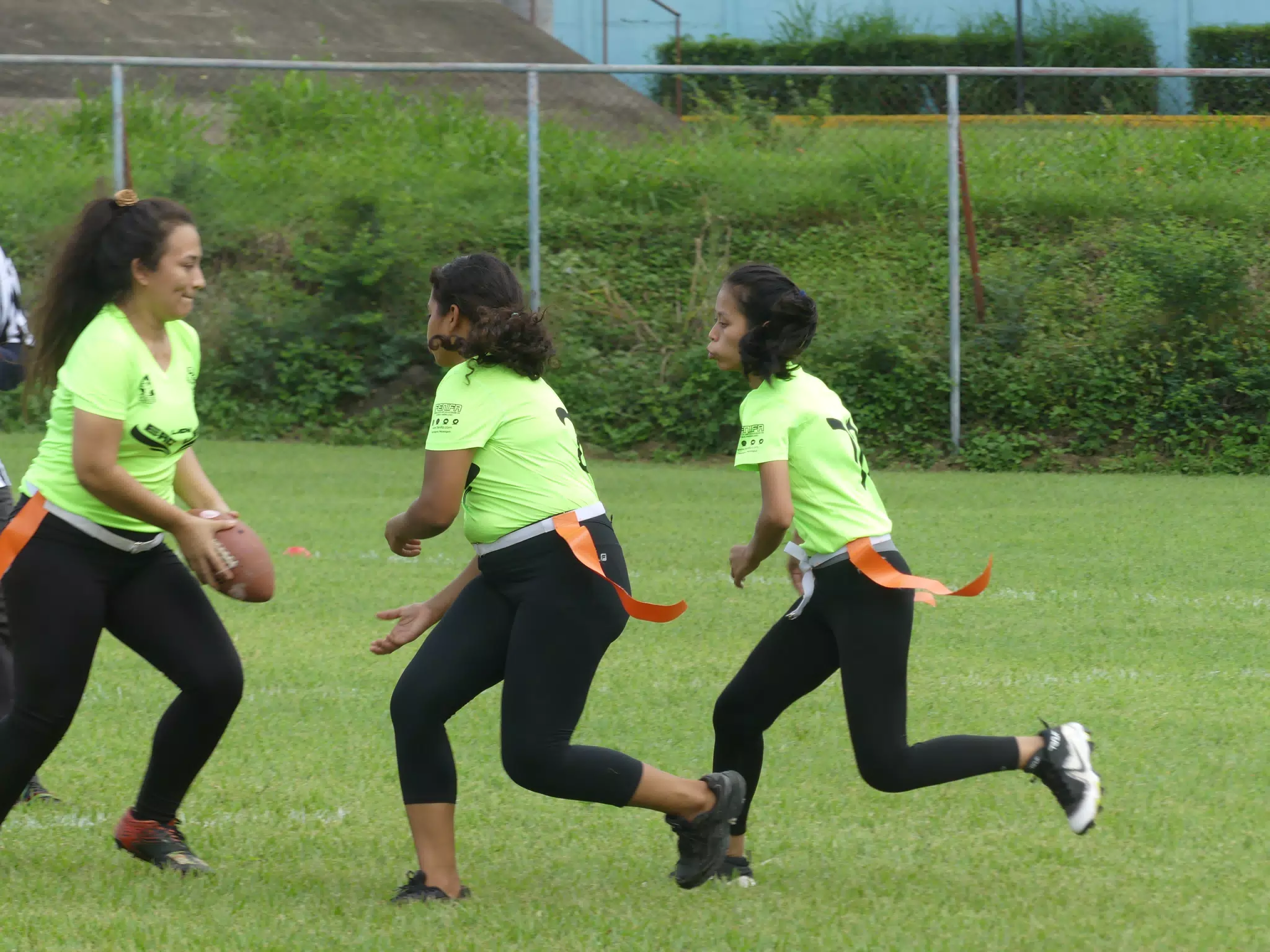 Managua Lady Eagles American Flag Football