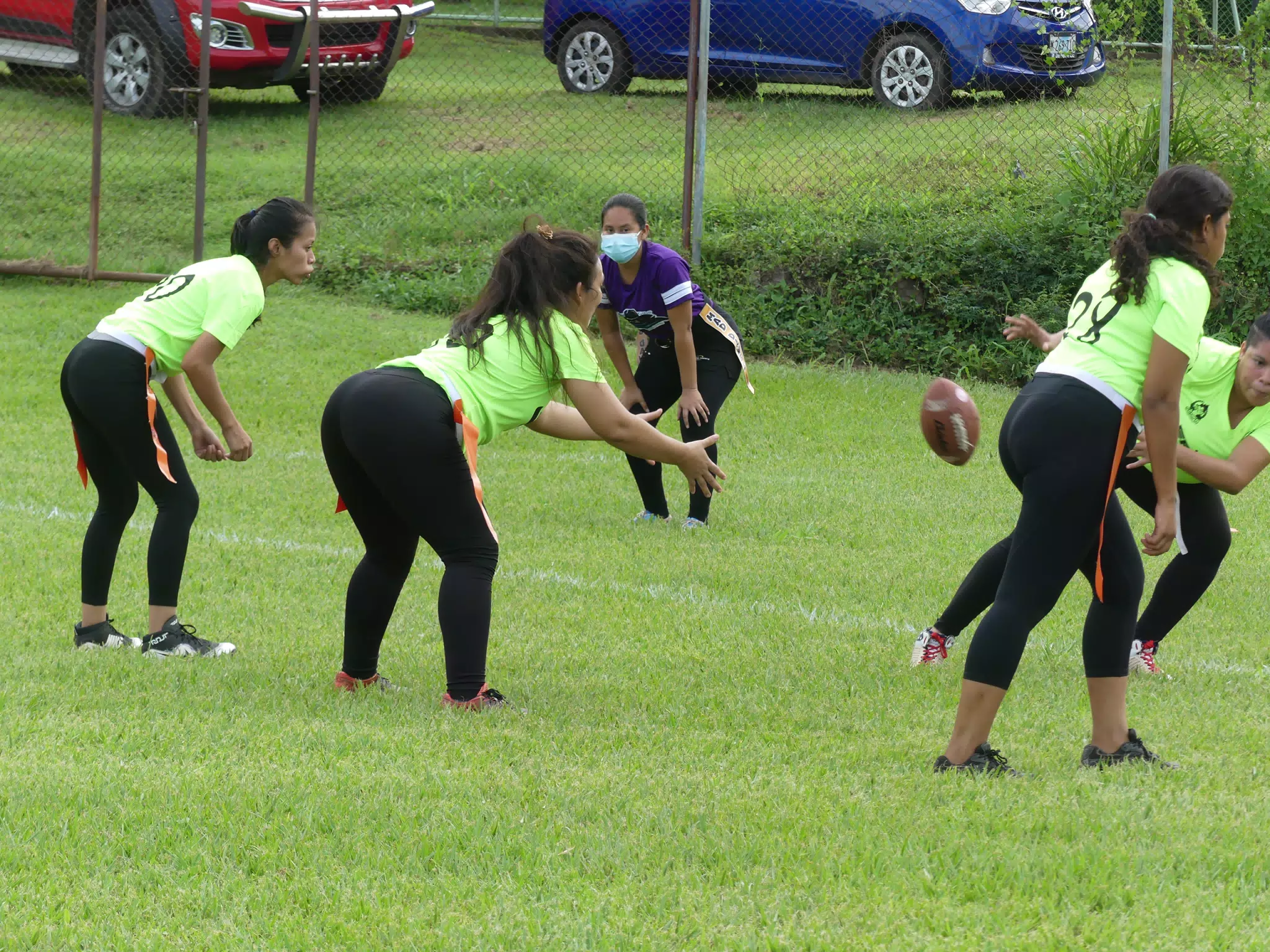 Managua Lady Eagles American Flag Football