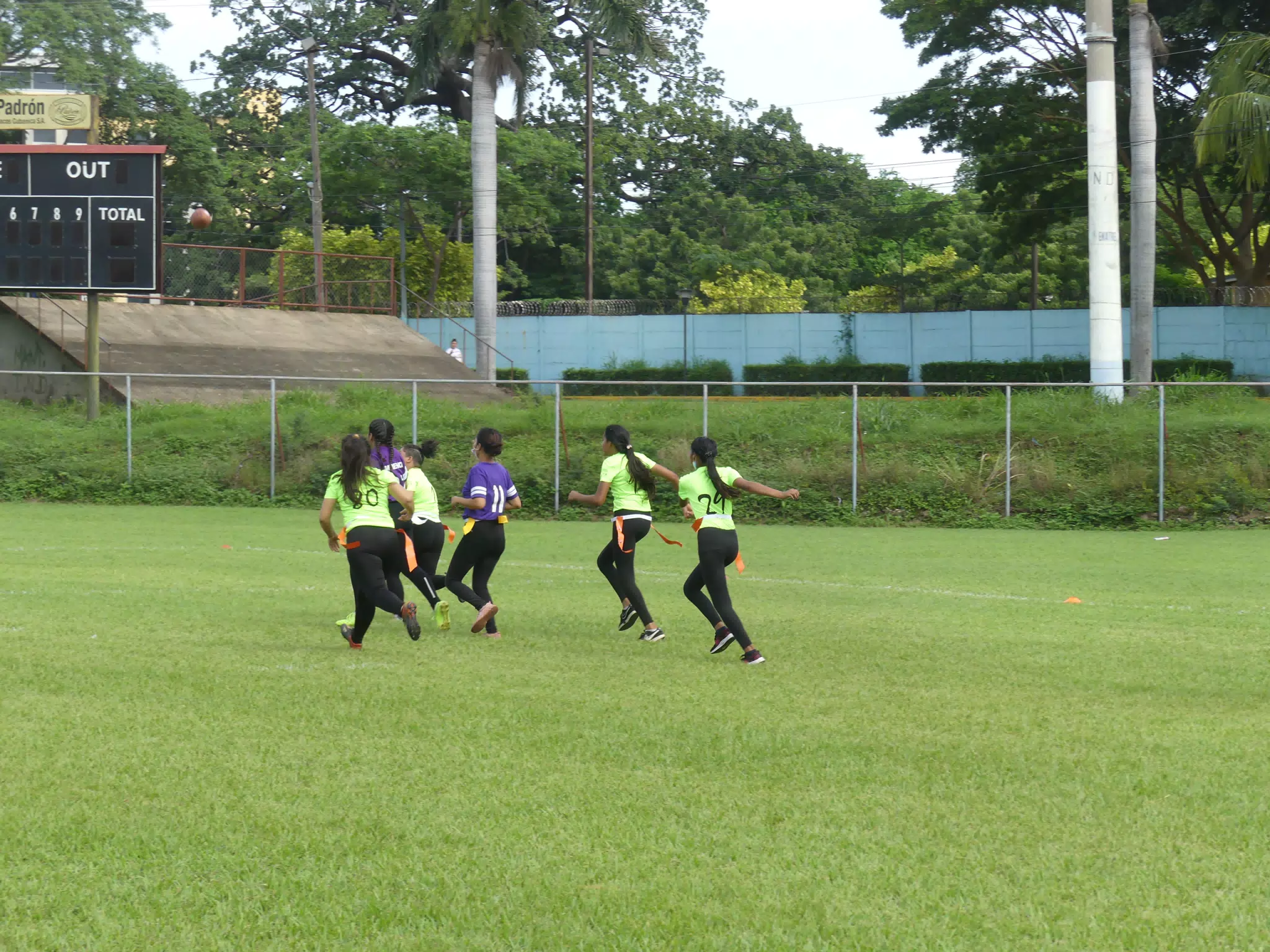 Managua Lady Eagles American Flag Football