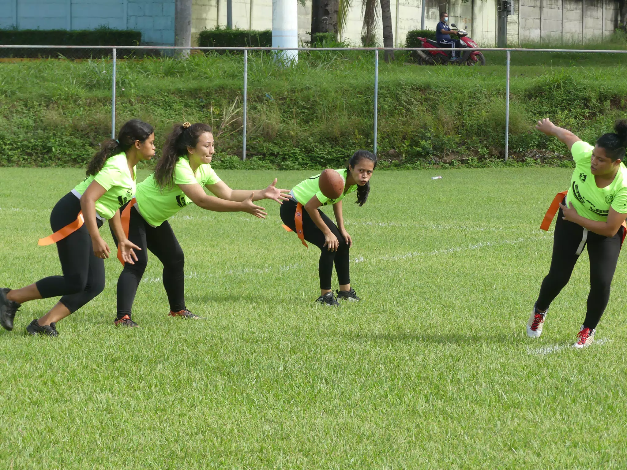 Managua Lady Eagles American Flag Football