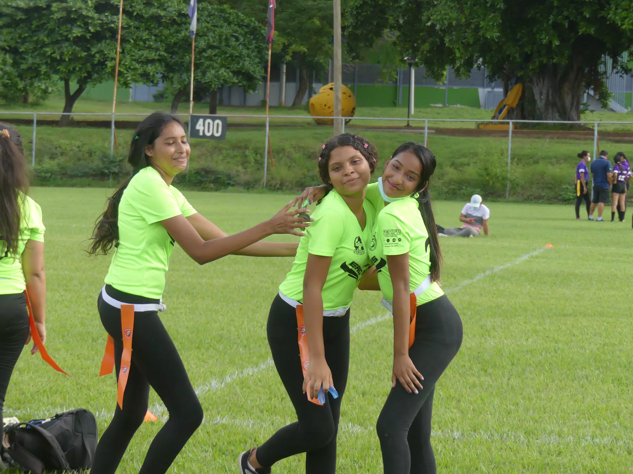 Managua Lady Eagles American Flag Football