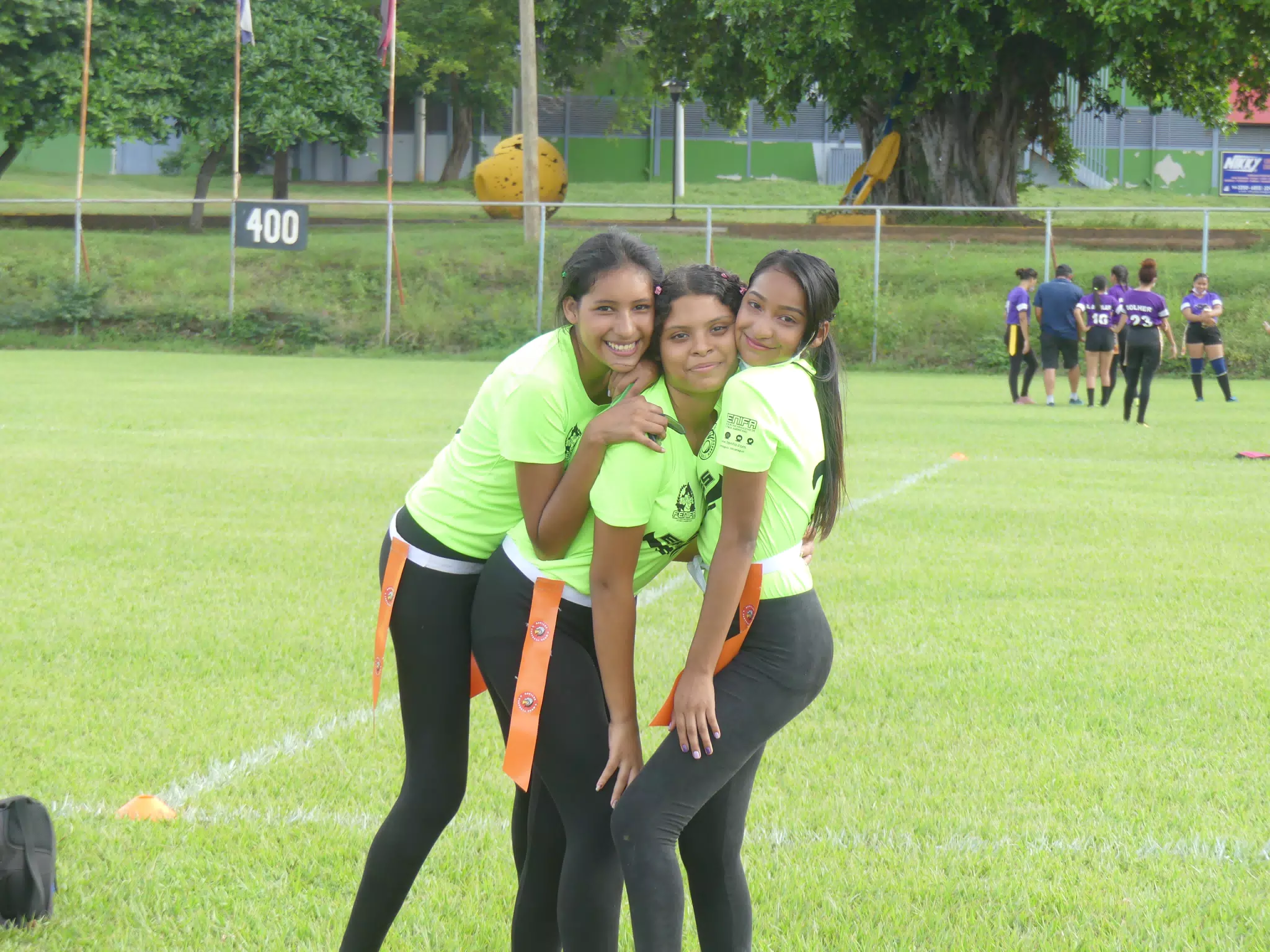 Managua Lady Eagles American Flag Football