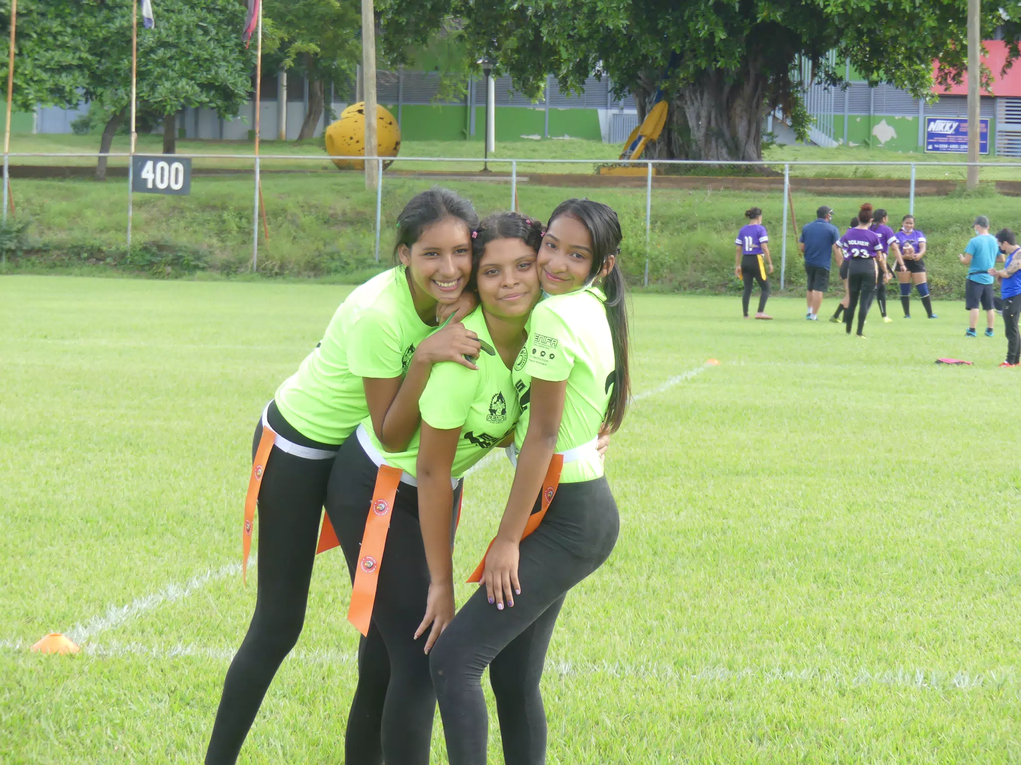 Managua Lady Eagles American Flag Football