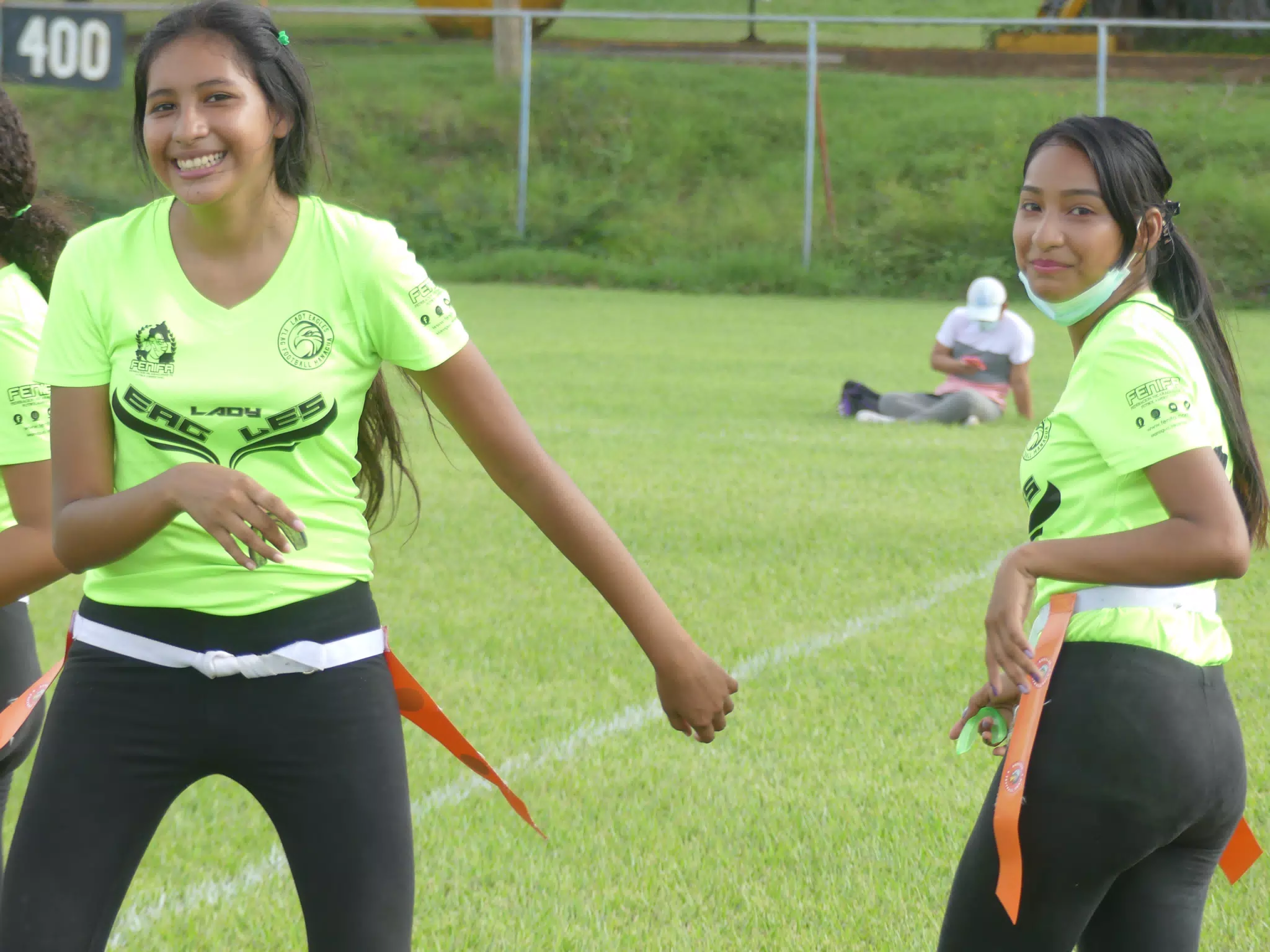 Managua Lady Eagles American Flag Football