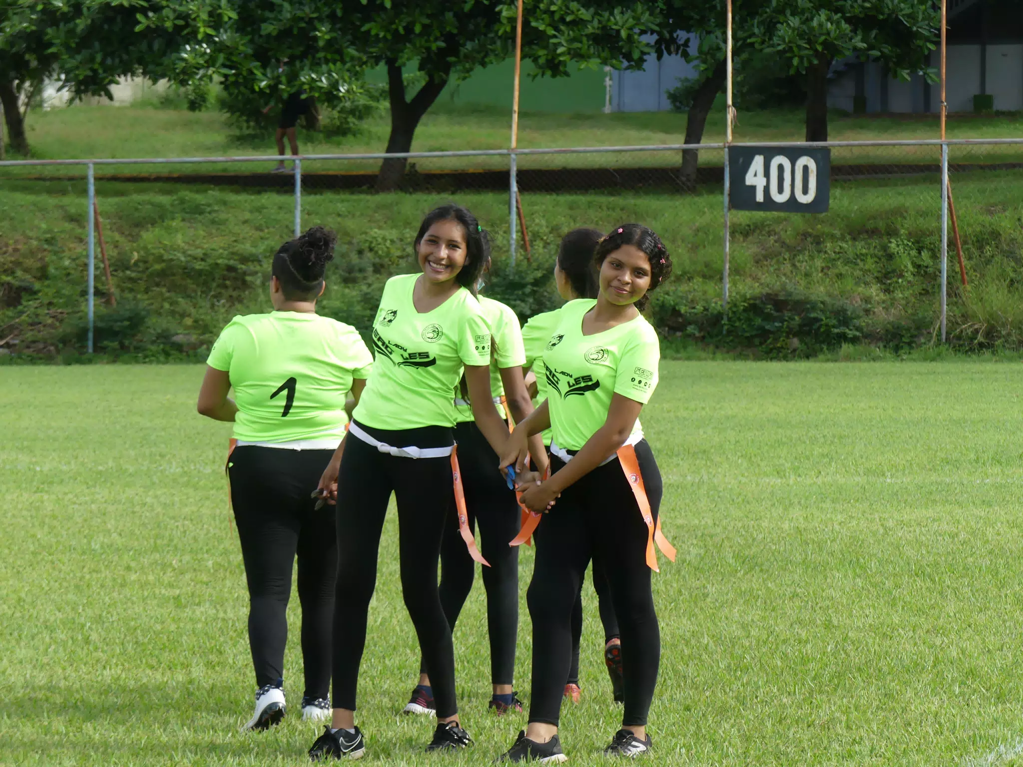 Managua Lady Eagles American Flag Football