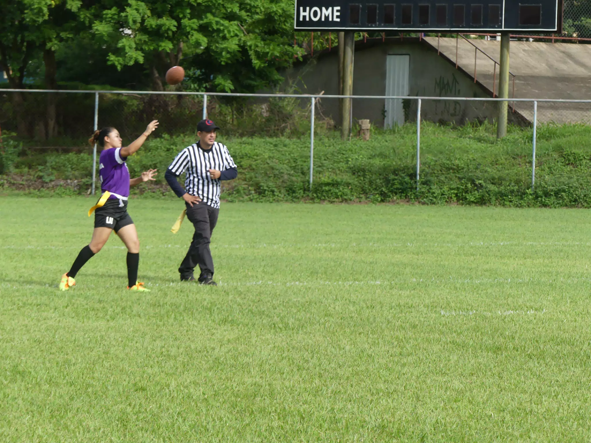 Managua Lady Eagles American Flag Football