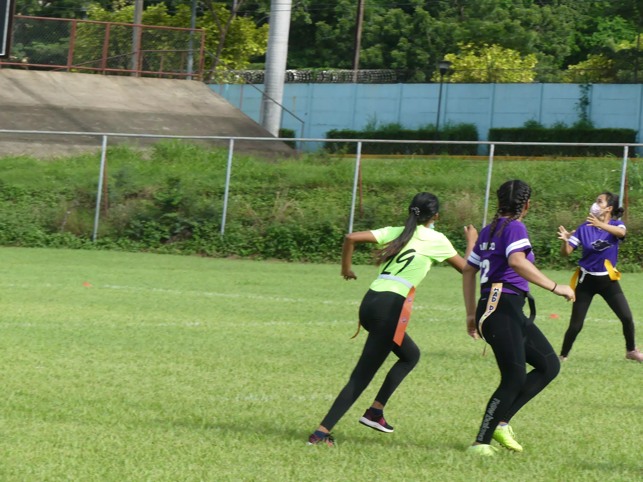 Managua Lady Eagles American Flag Football