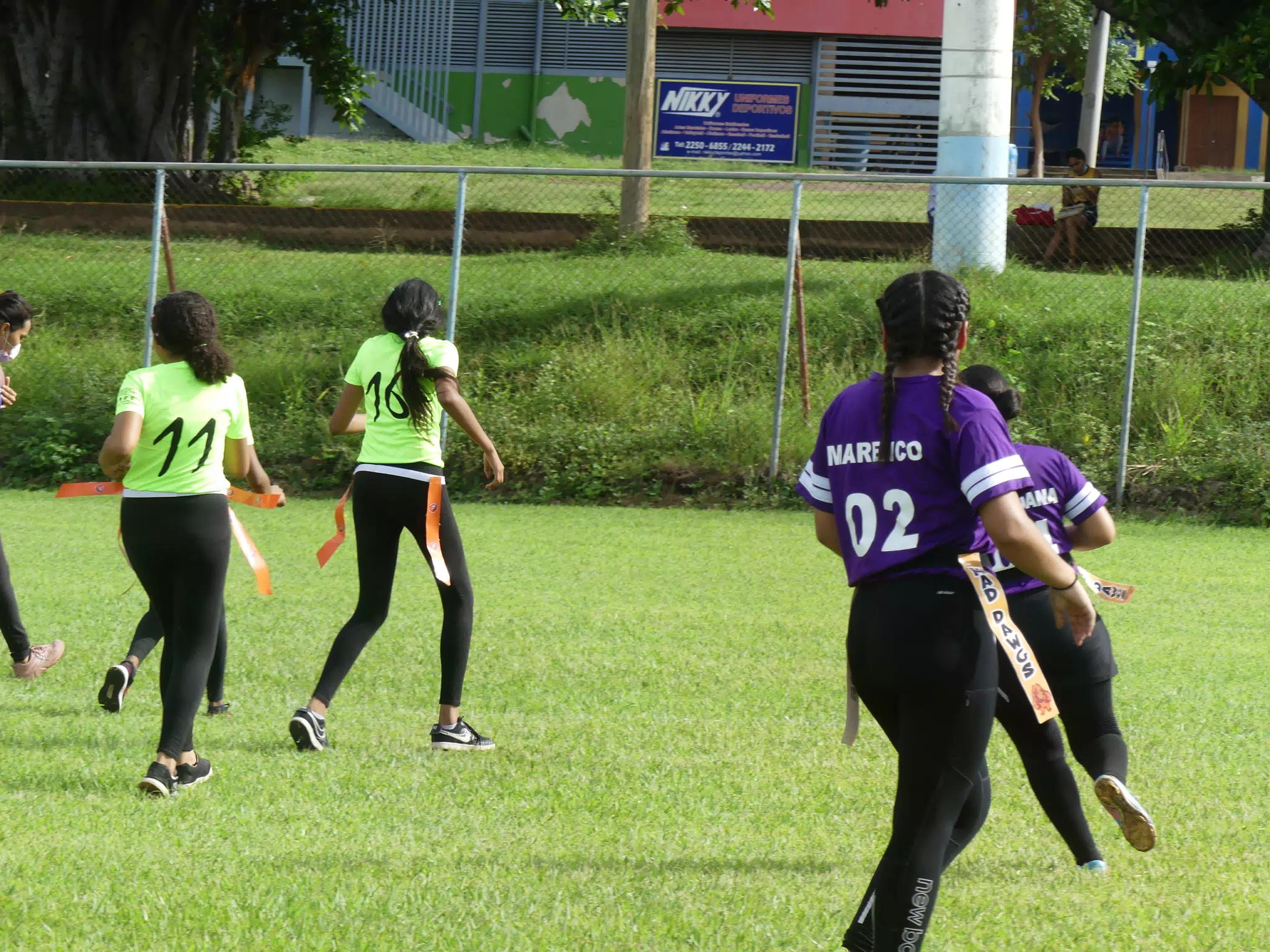 Managua Lady Eagles American Flag Football
