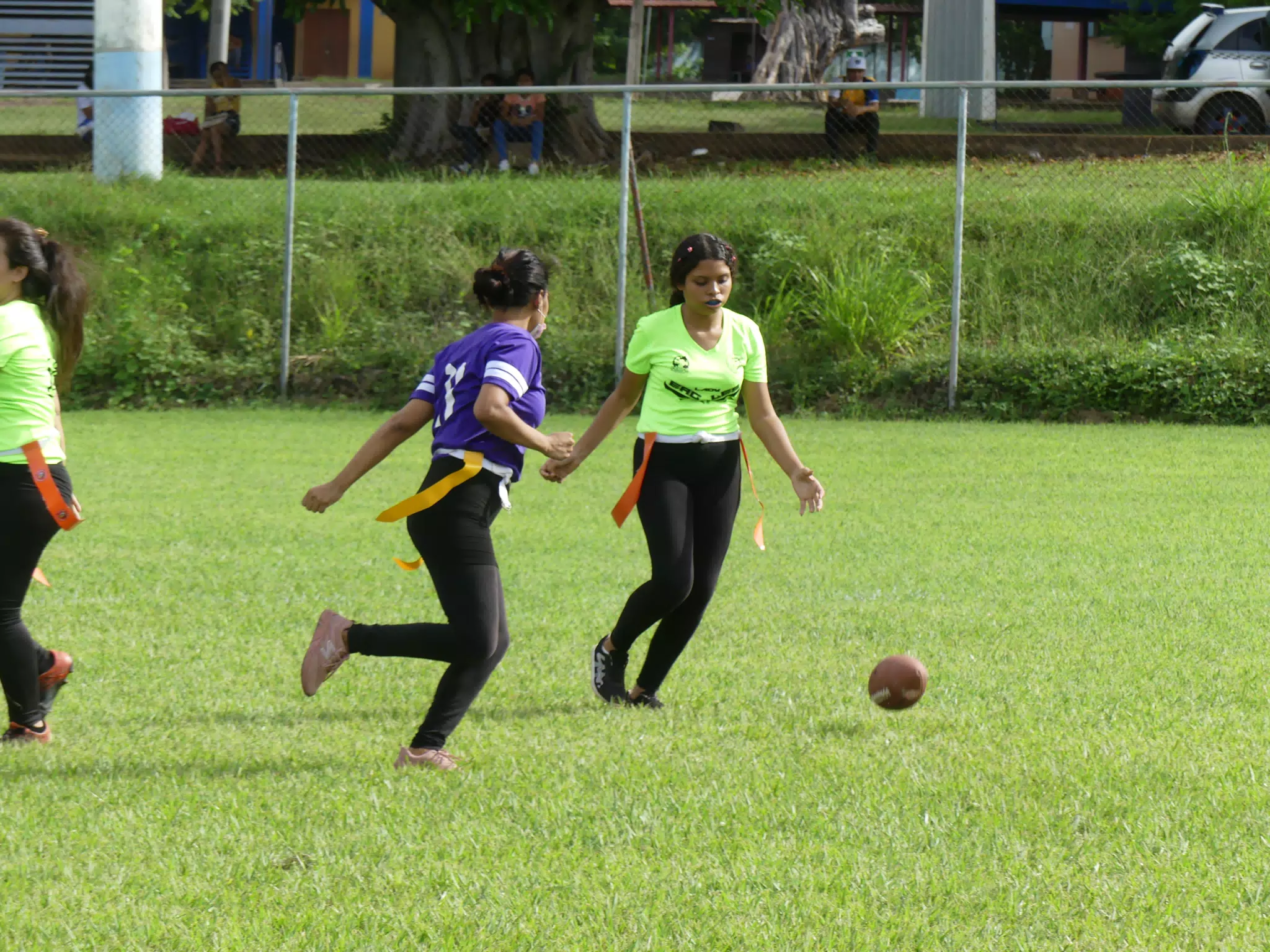 Managua Lady Eagles American Flag Football