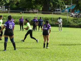 Managua Lady Eagles American Flag Football