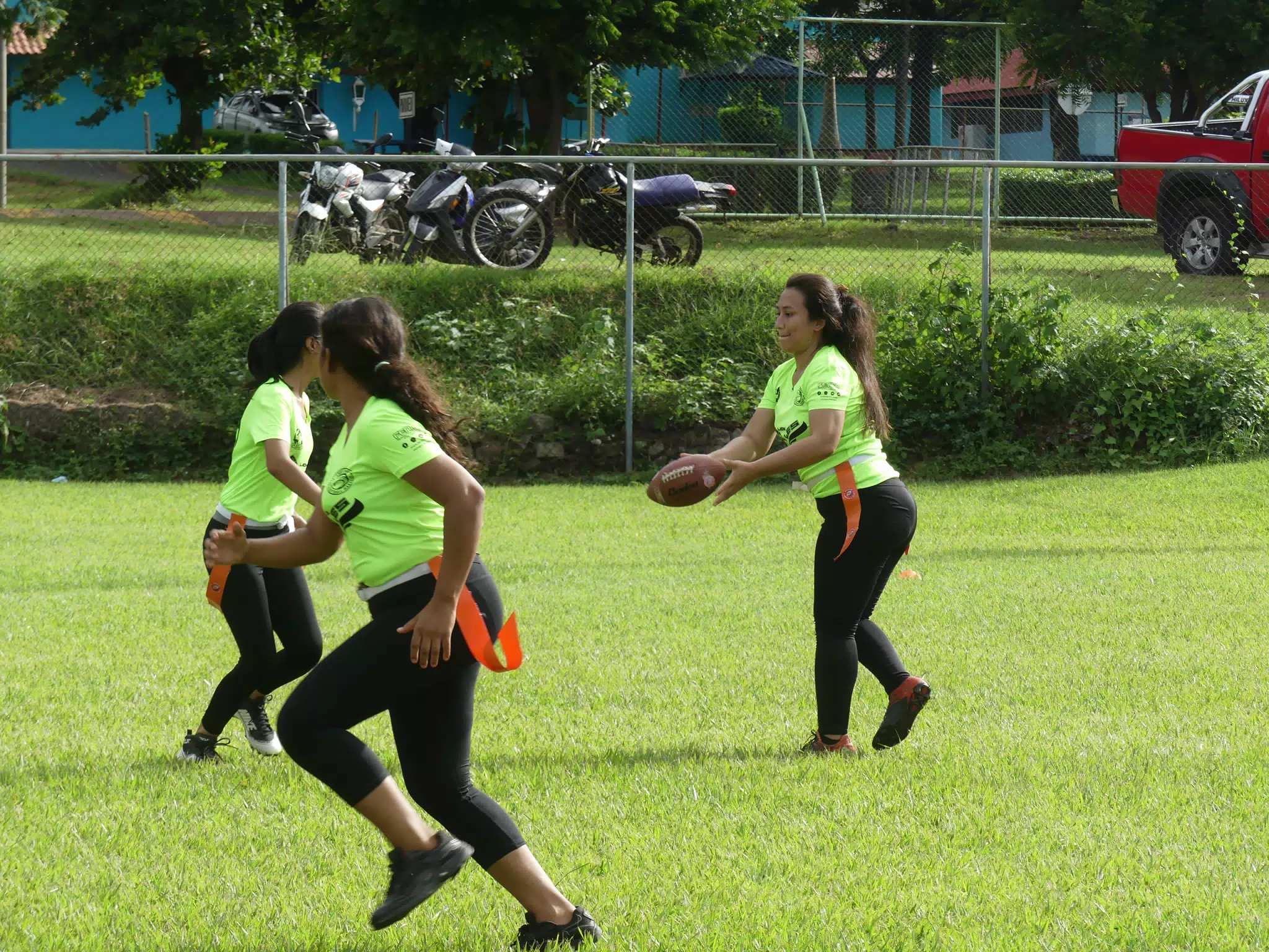 Managua Lady Eagles American Flag Football