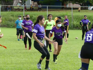 Managua Lady Eagles American Flag Football