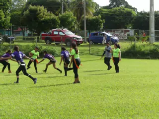 Managua Lady Eagles American Flag Football