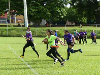 Managua Lady Eagles American Flag Football