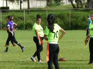 Managua Lady Eagles American Flag Football