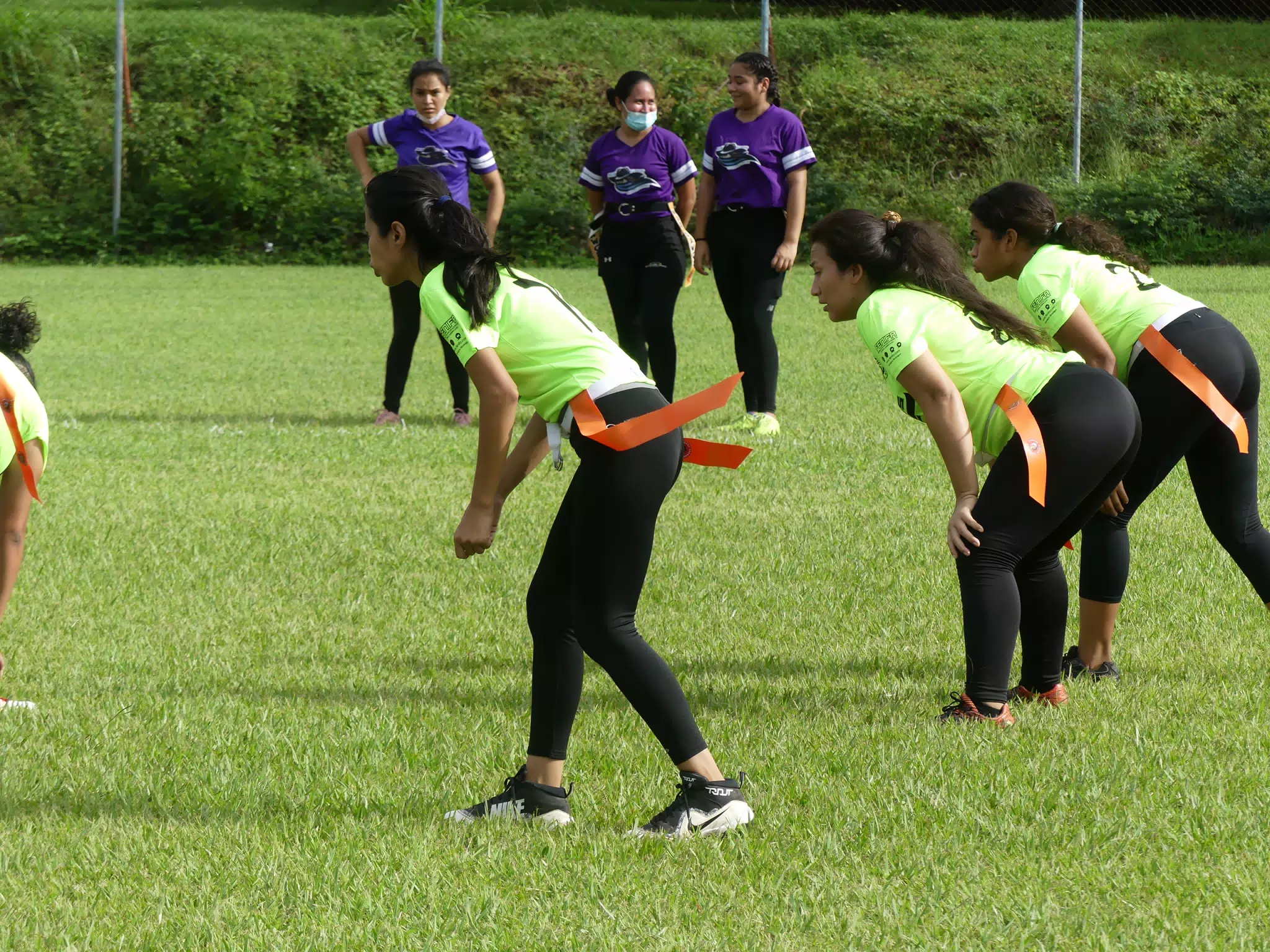 Managua Lady Eagles American Flag Football