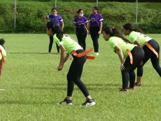 Managua Lady Eagles American Flag Football