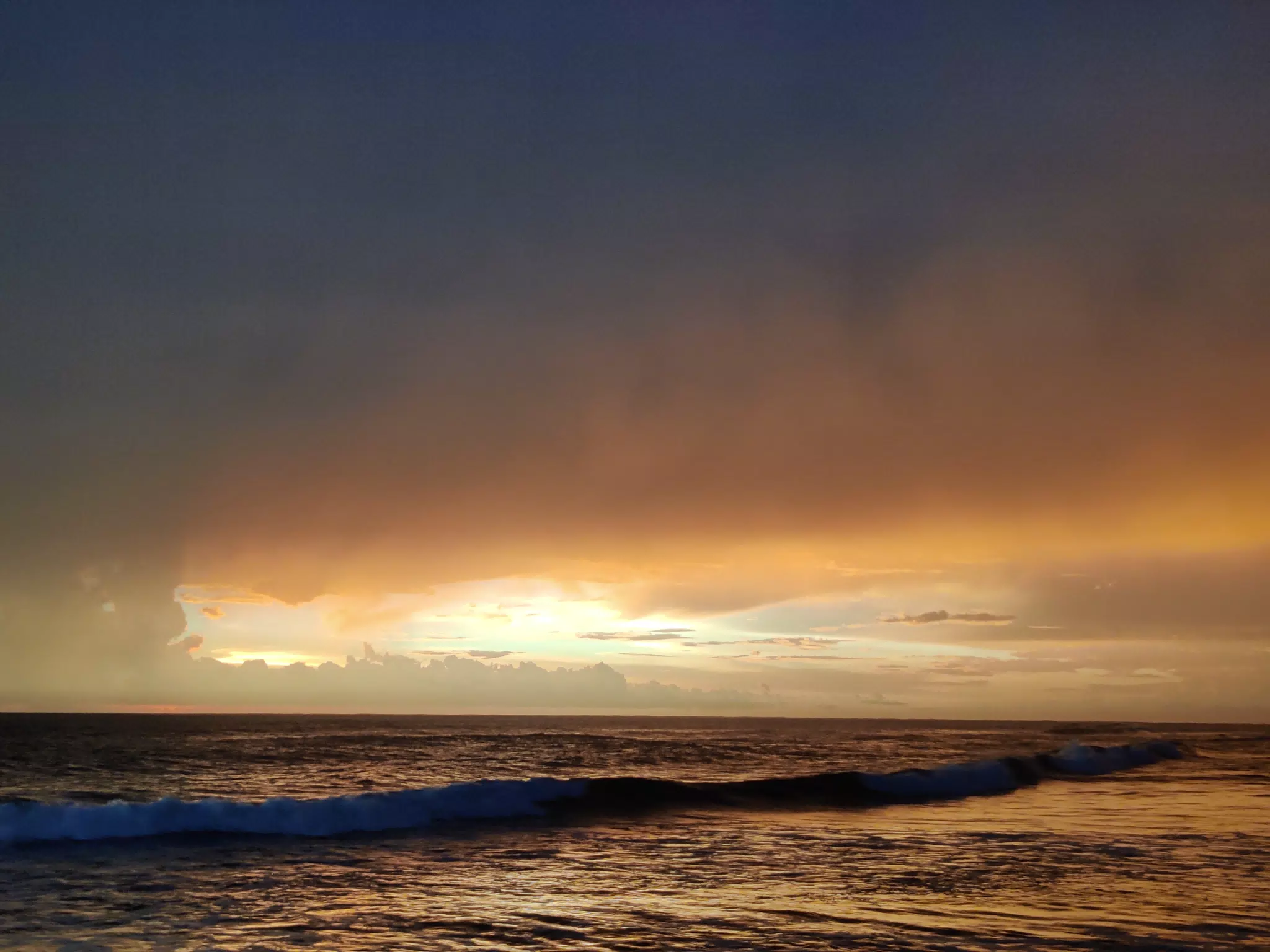Sunset on the Pacific in Nicaragua